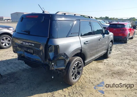 2025 Ford Bronco Sport Outer Banks z USA, uszkodzony, nr VIN 3FMCR9CN7SRE36289